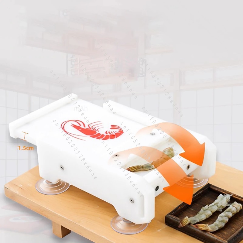 Commercial Kitchen Use - Manuelle Push-Pull-Garnelenpresse - Küchenwerkzeug zum Garnelen-Dehnen