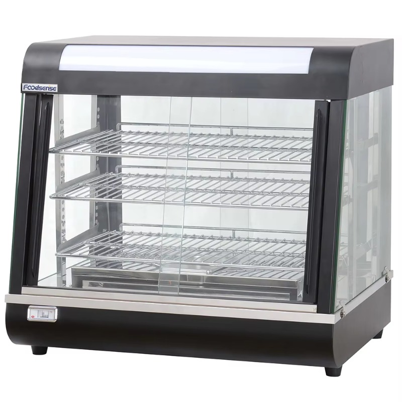 Commercial Kitchen Cabinet - Gewerbliche Isolierte Edelstahl-Vitrine mit Vollglastür Elektrischer
