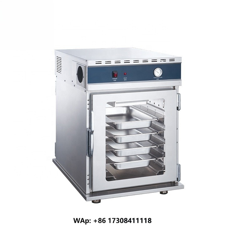 Commercial Kitchen Cabinet - Elektrischer Speisenwärmer-Schrank mit Rädern Chefmax Hotel