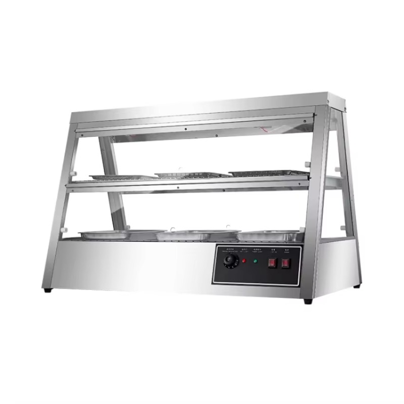 Commercial Kitchen Cabinet - Kommerzieller Isolierter Edelstahl-Heizschrank Elektrischer Konstanttemperatur-Befeuchtungsschrank für
