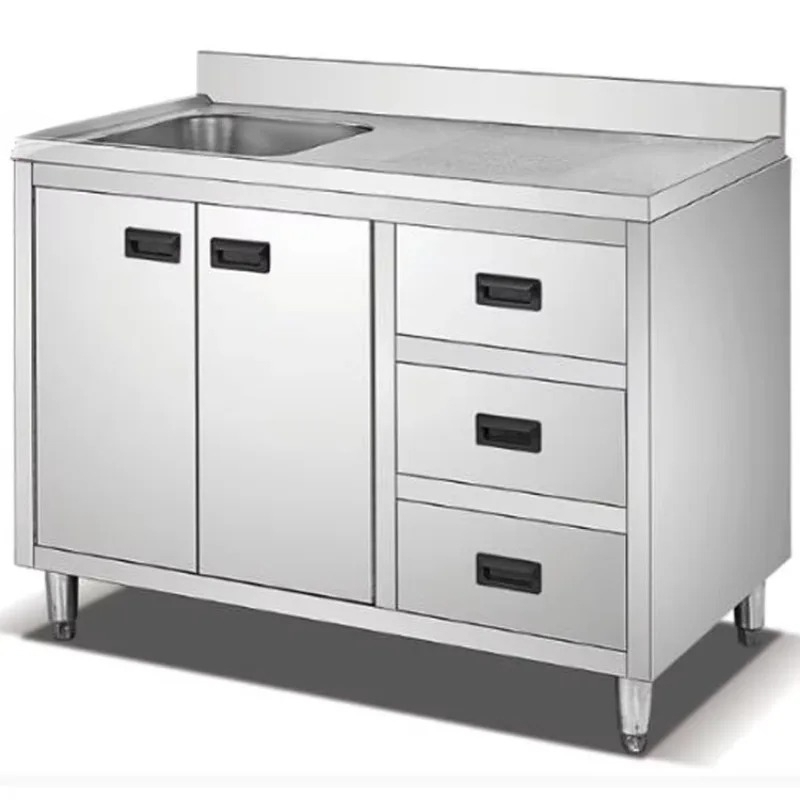 Commercial Kitchen Cabinet - Robuster Aufbewahrungstisch für Restaurantküche, unabhängige kommerzielle
