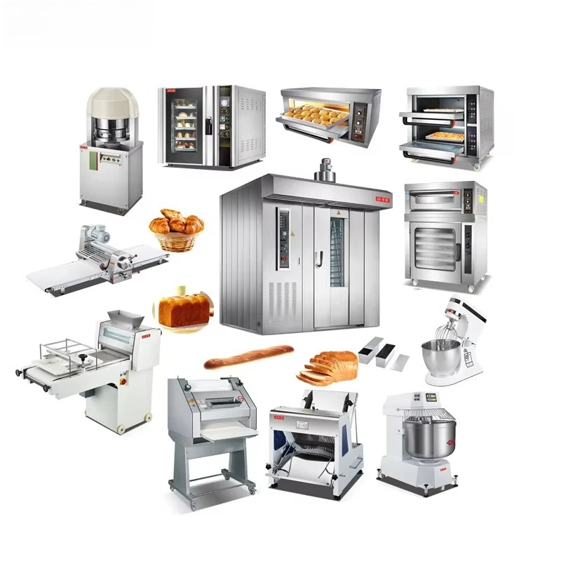 Rotary Bakery Oven - Maßgefertigte Bäckereiausrüstung Komplettset Hocheffiziente Komplette Backmaschinen
