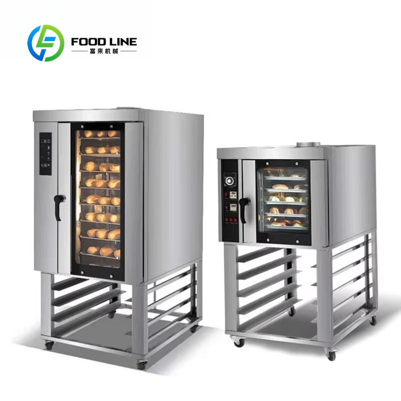 Rotary Bakery Oven - Industrieller Konvektionsofen mit kundenspezifischer Größe, elektrischer