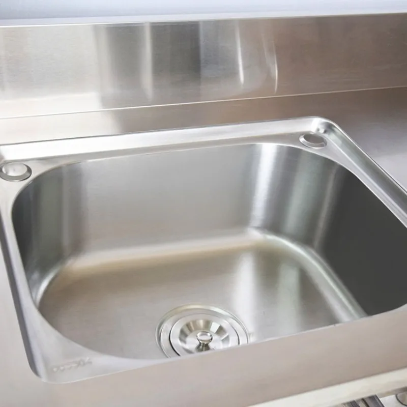 Freistehender Edelstahlspülbec – Commercial Kitchen Use Bewertung und Preis
