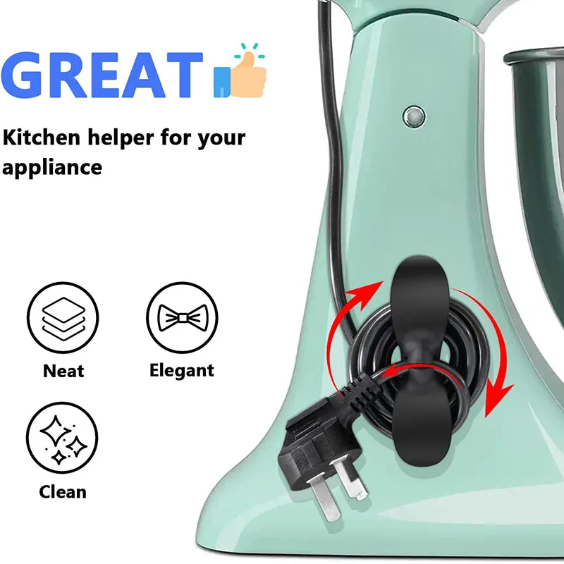 3–6 Stück Kabelwickler-Organiz – Commercial Kitchen Pots And Pans Bewertung und Preis