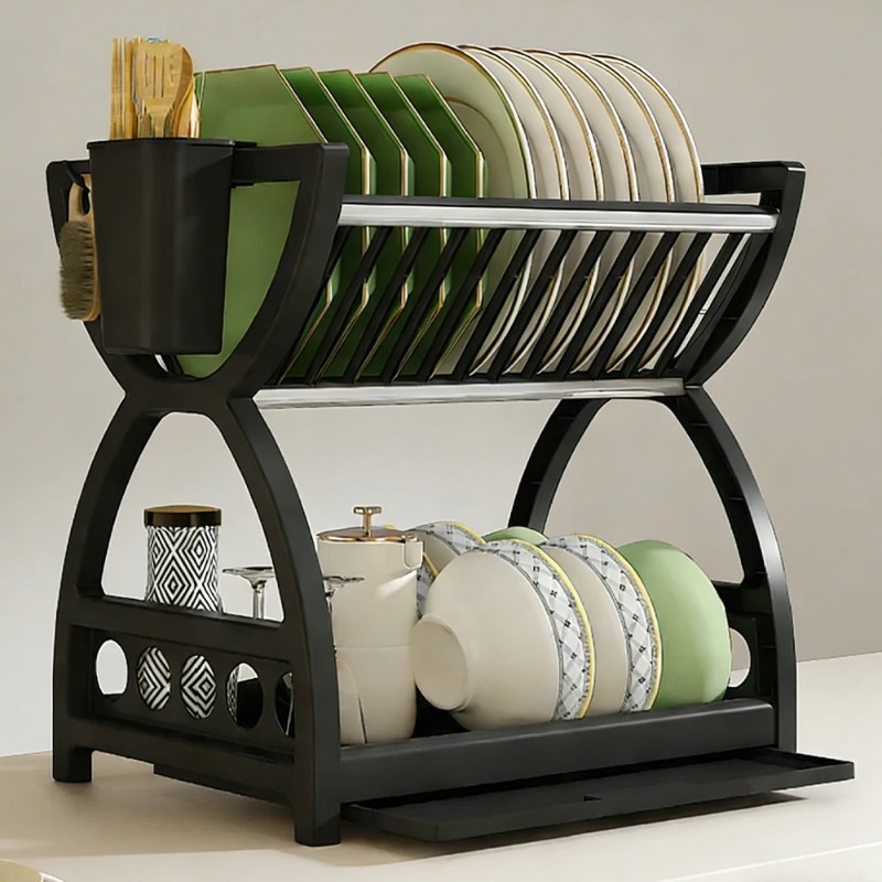 2-stöckiger Geschirrtrockner f – Commercial Kitchen Shelving Bewertung und Preis