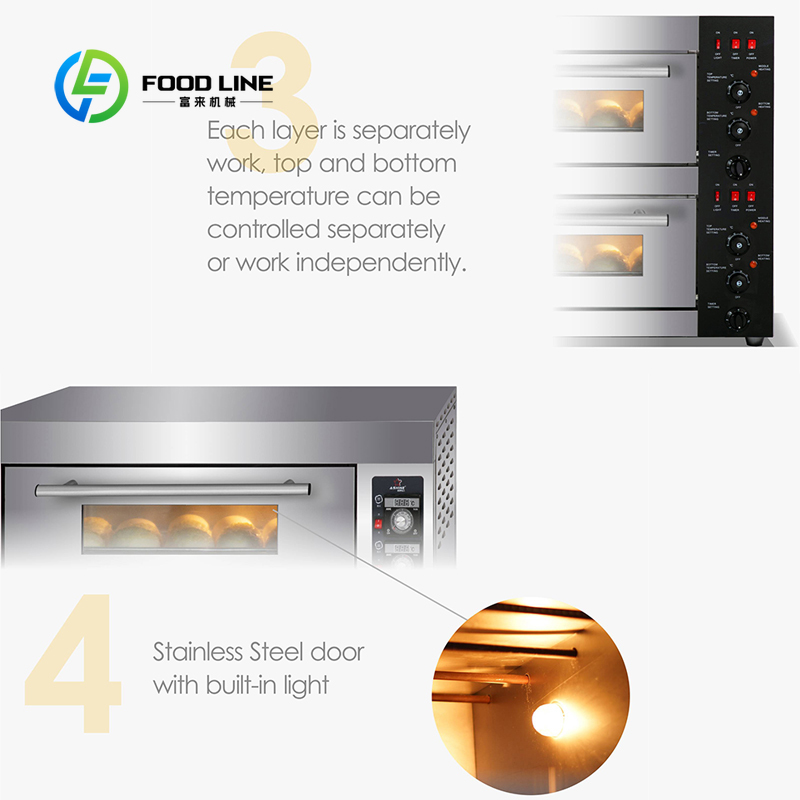 Tablett in individueller Größe – Rotary Bakery Oven Bewertung und Preis