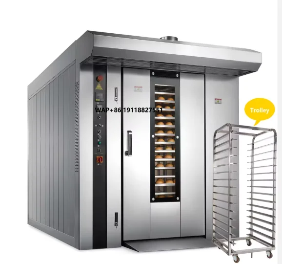 16/32/64 Bleche Kommerzieller  – Rotary Bakery Oven Bewertung und Preis