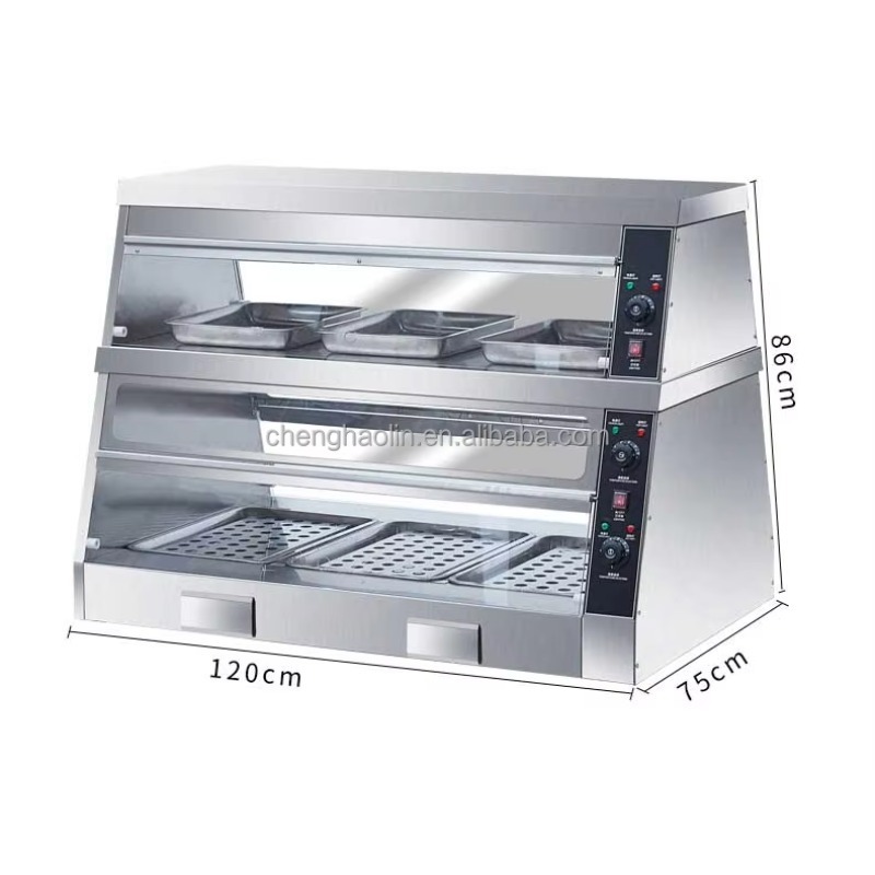 Elektrische Warmhaltevitrine f – Commercial Kitchen Cabinet Bewertung und Preis