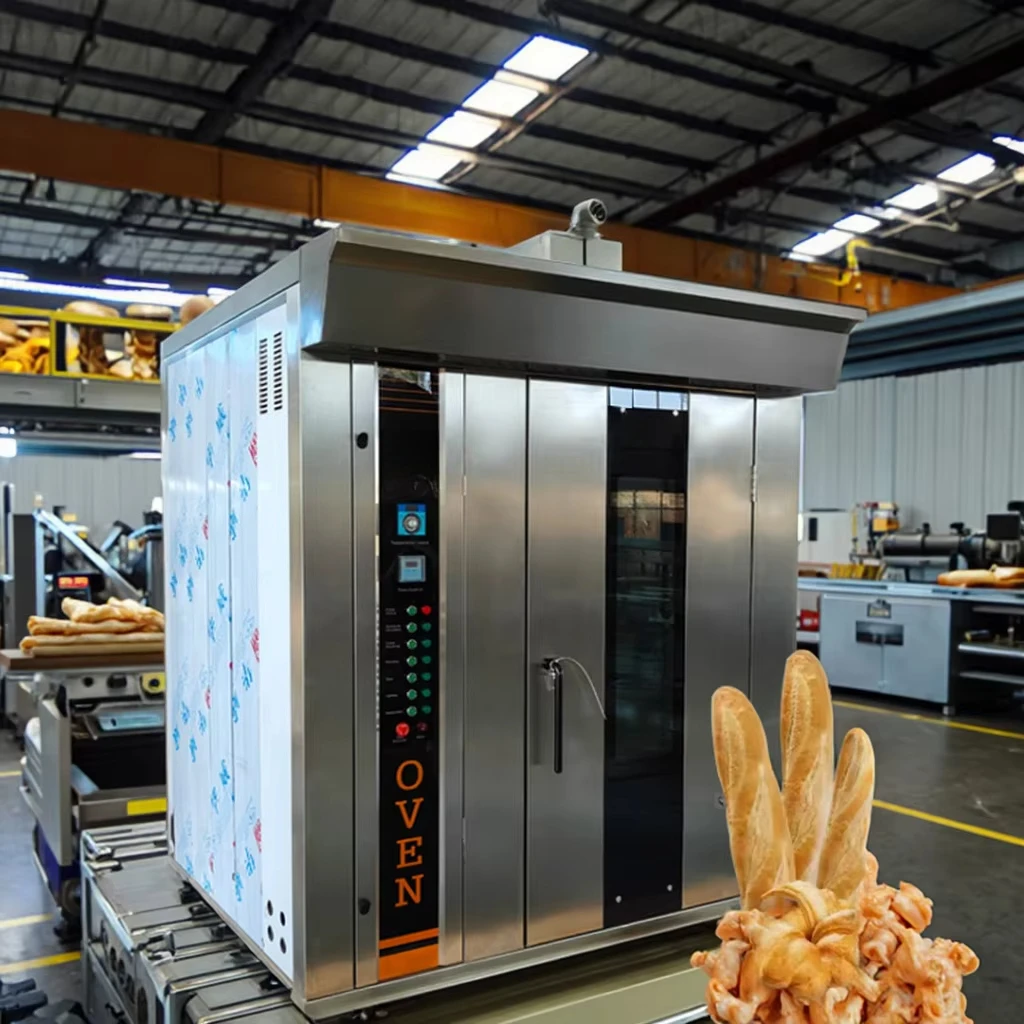 Gasbetriebener Industrie-Drehr – Rotary Bakery Oven Bewertung und Preis