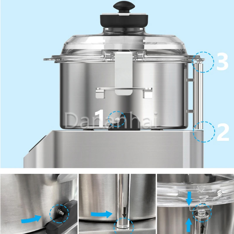 Tischfleischverarbeitungsmasch – Commercial Kitchen Use Bewertung und Preis