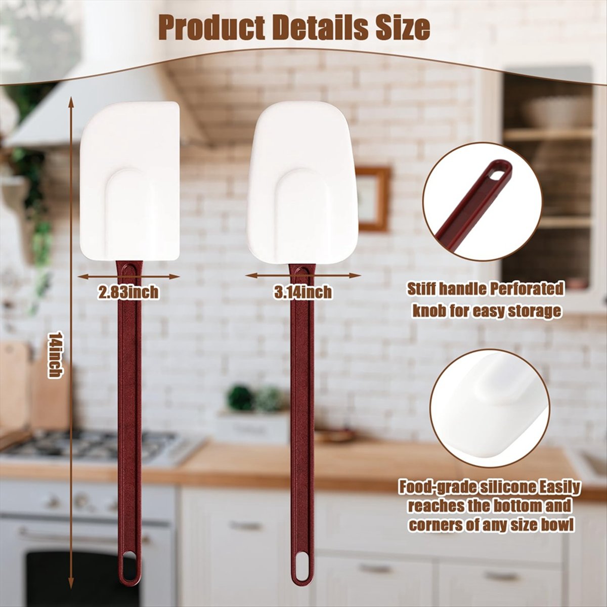 *A02R Hochleistungsspatel und  – Commercial Kitchen Use Bewertung und Preis