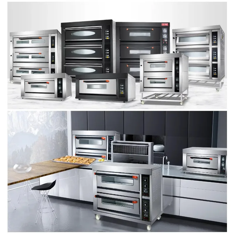 Maßgefertigte Bäckereiausrüstu – Rotary Bakery Oven Bewertung und Preis