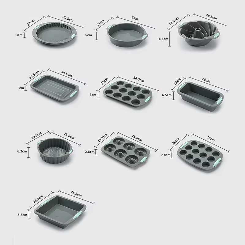 Geriffelte Kuchenformen aus Si – Rotary Bakery Oven Bewertung und Preis